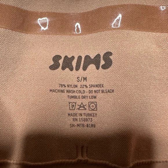 NEW Skims Seamless Sculpt Mid Waist Brief in Sienna Women’s S/M - Picture 4 of 6